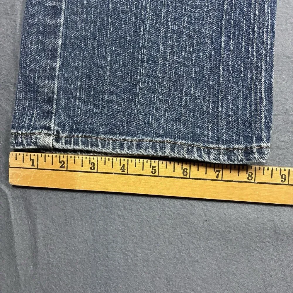 Levis 559 Mens Relaxed Straight Leg Jeans 34x34 Medium Wash Blue 100 Cotton